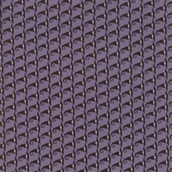 Hocus Pocus Purple Witch Hats Halloween by Sandy Gervais for Moda Fabrics.