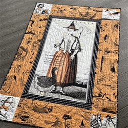 Spooky Stories Goose Tales Quilt MODEL Janet Wecker Frisch Fabric