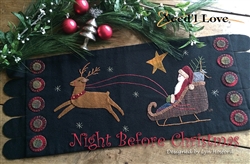 Night Before Christmas Pattern by Lyn Hosford for Need'l Love.